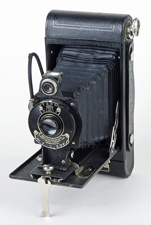 Appareil Photo Ancien Kodak Rainbow Hawk-eye N°2 – Pliant, Fonctionnel